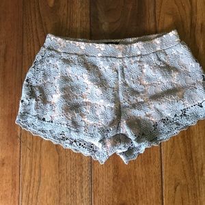 Brand new lace shorts